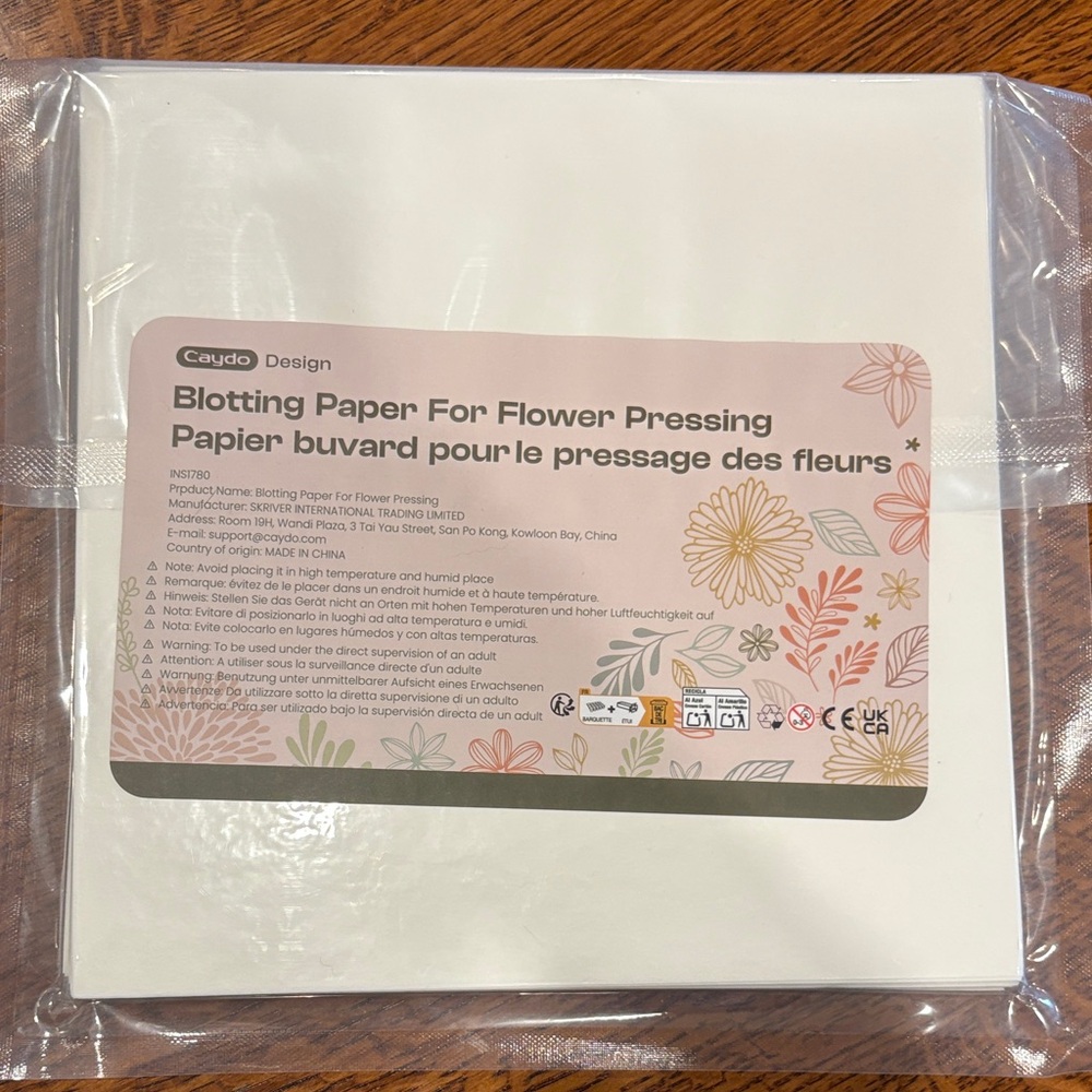 Caydo Blotting Paper for Flower Pressing